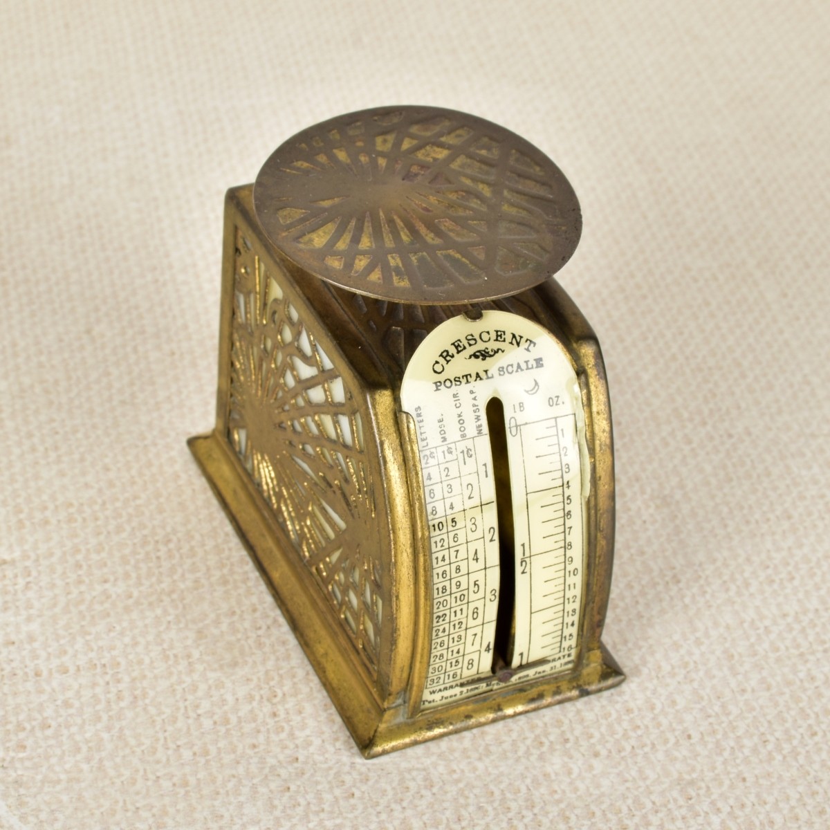 Tiffany Studios Postal Scale