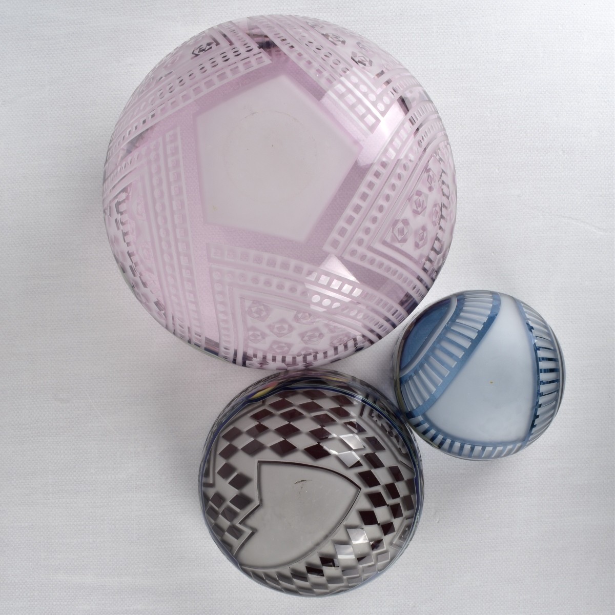 Modern Art Glass Bowls