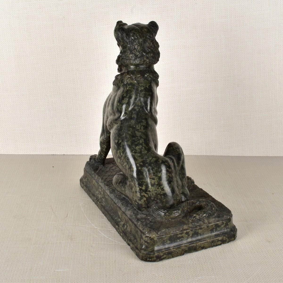 Grand Tour Carved "Dog of Alcibiades"