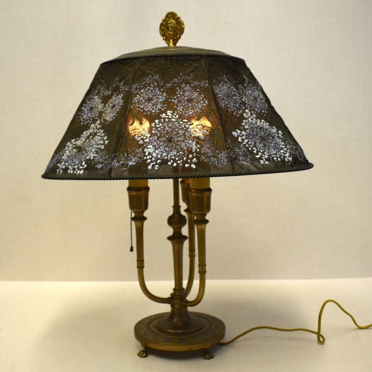 Tiffany Mesh Shade Lamp