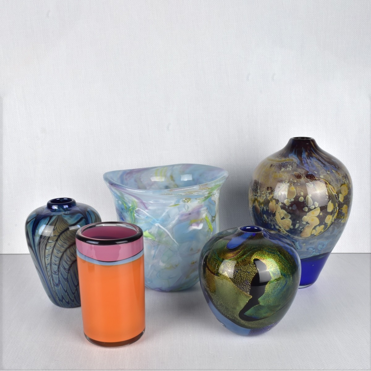 Modern Art Glass Vases