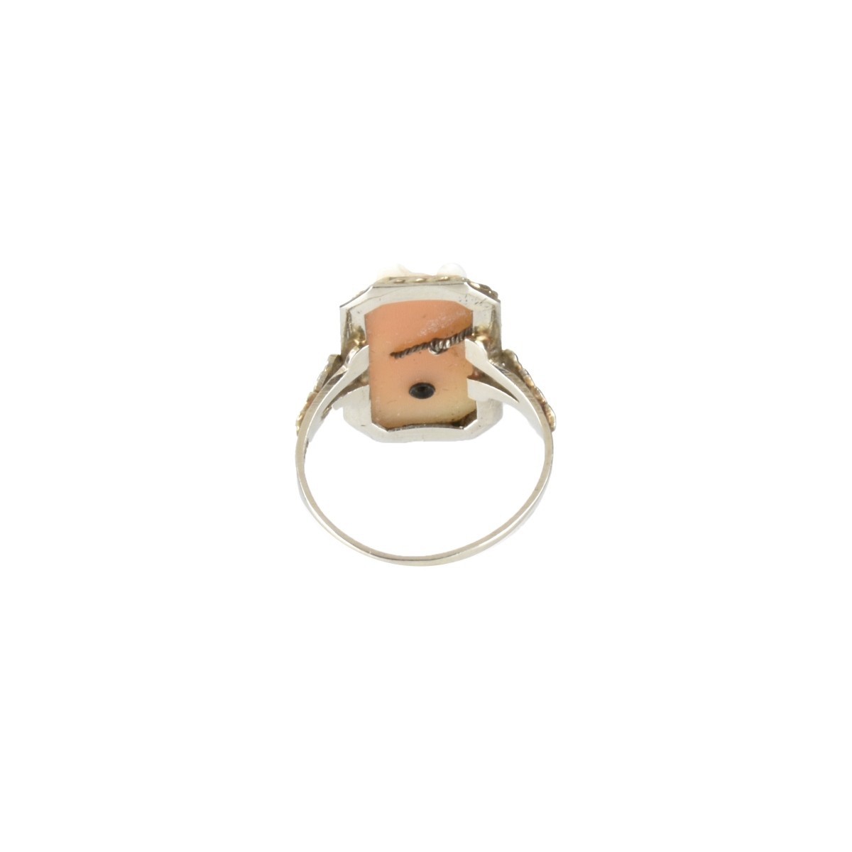 Cameo and 14K Ring