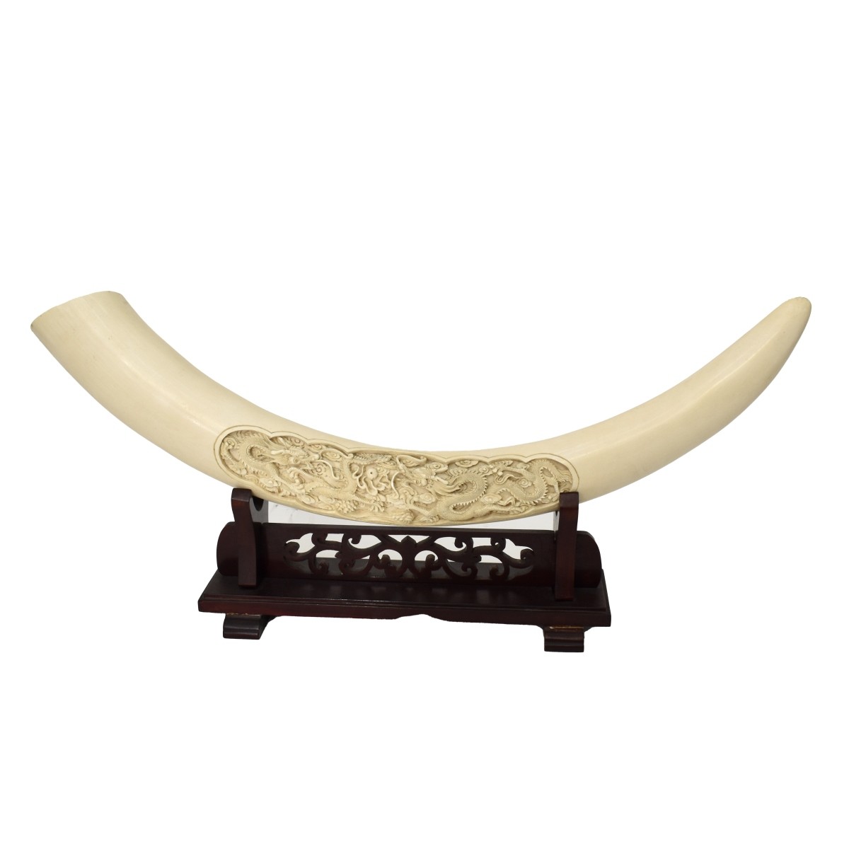 Chinese Finely Carved Tusk