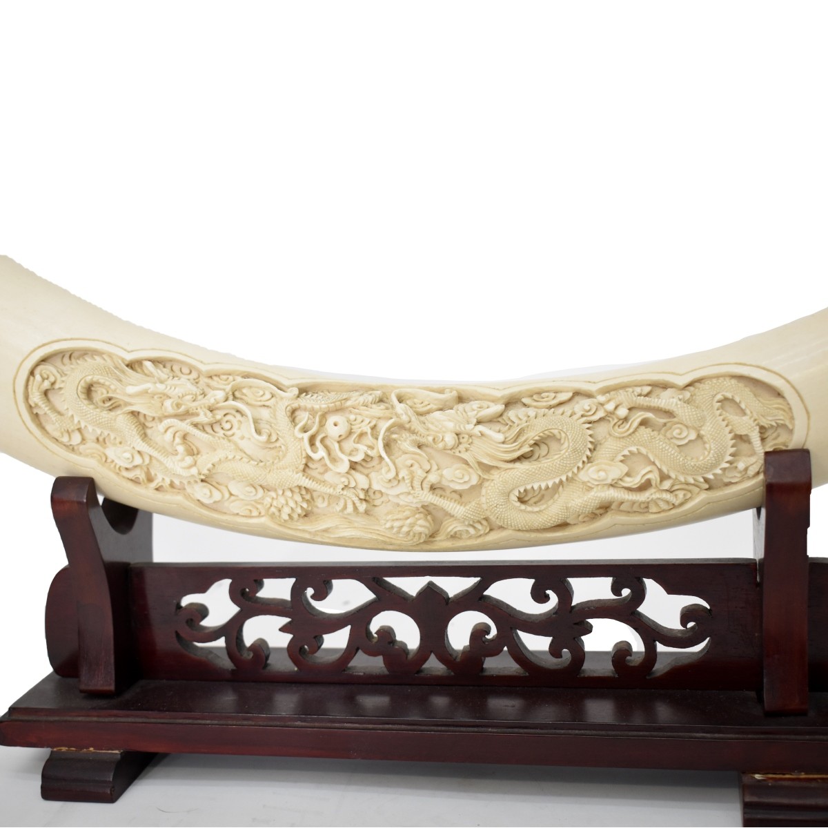 Chinese Finely Carved Tusk