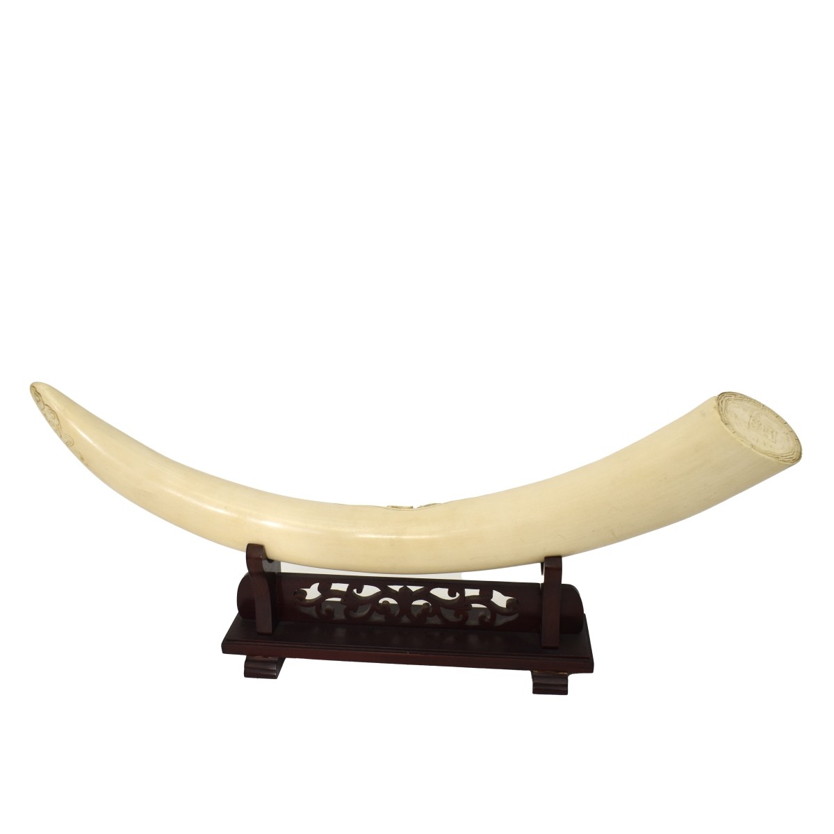 Chinese Finely Carved Tusk