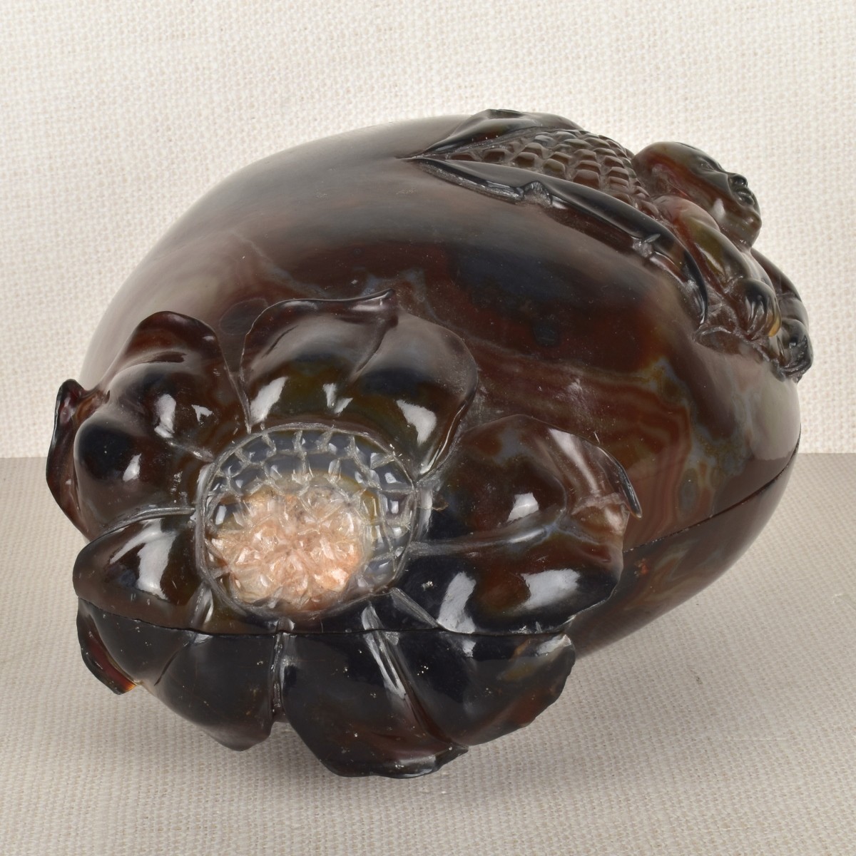 Carnelian Agate Sculpture