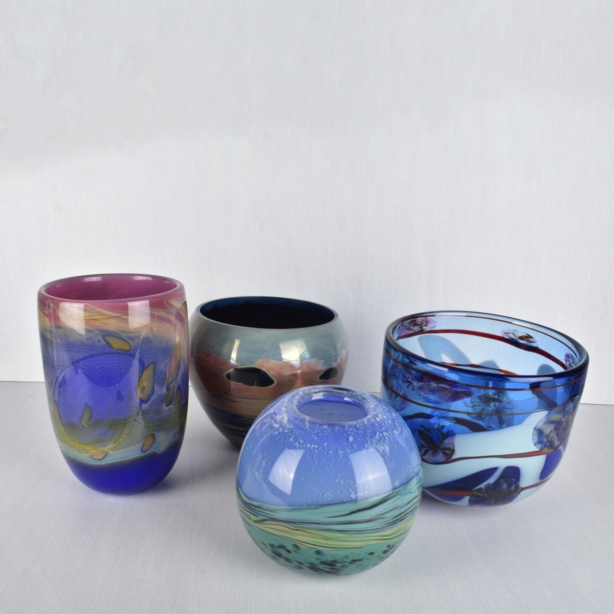 Modern Art Glass Vases