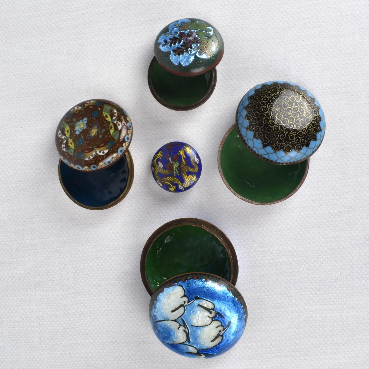 Japanese Cloisonne Pieces