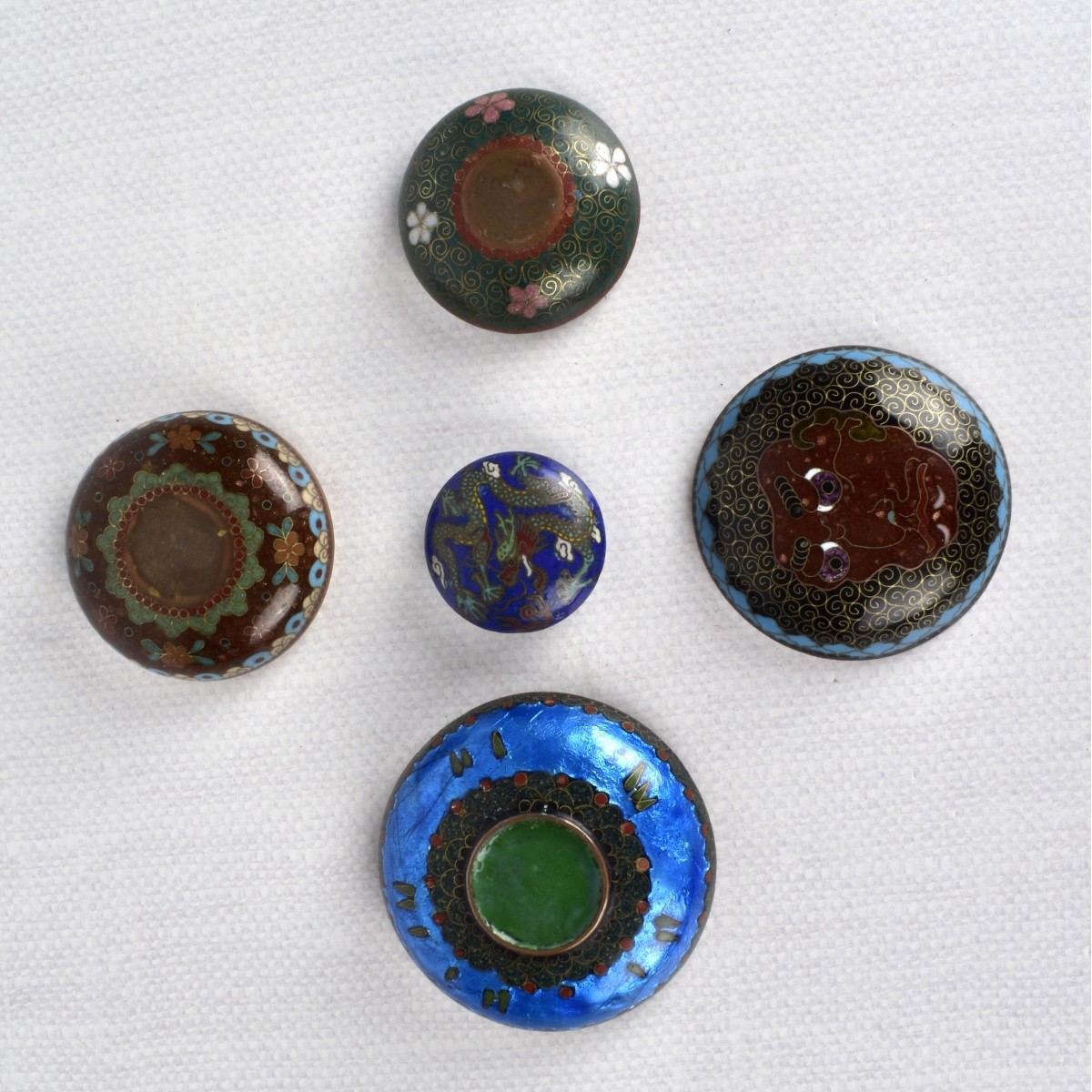 Japanese Cloisonne Pieces