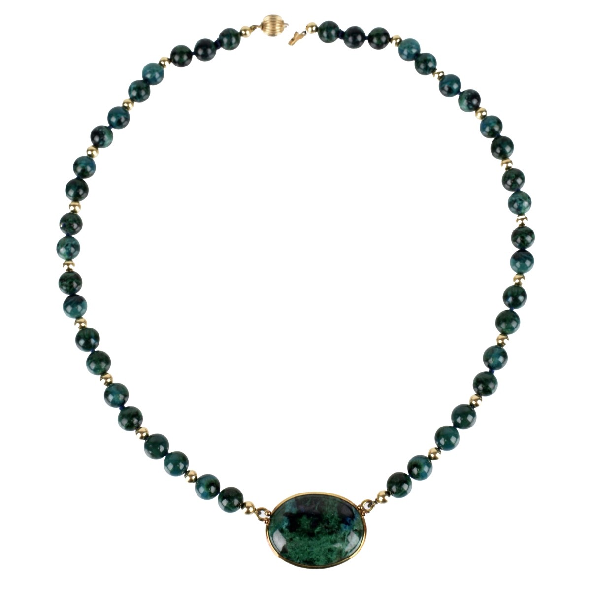 Malachite and 14K Jewelry