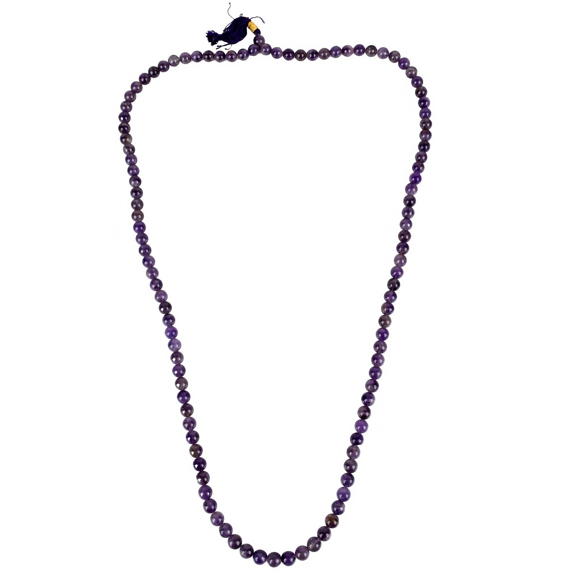 Amethyst Bead Necklace