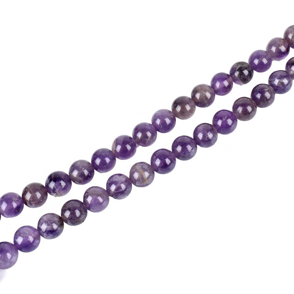 Amethyst Bead Necklace