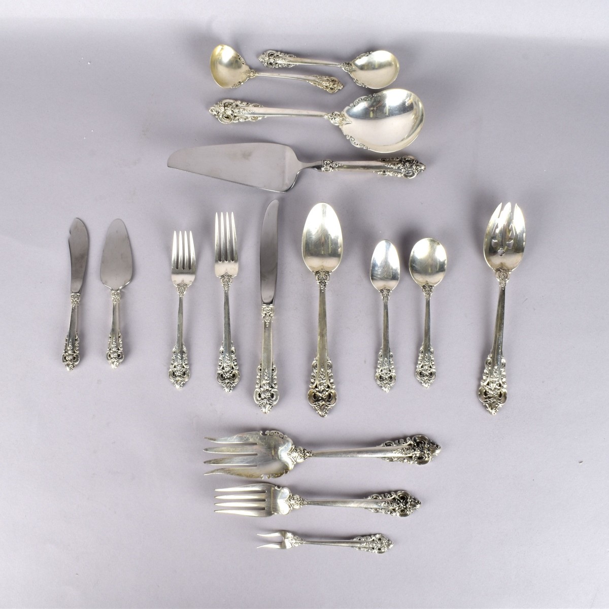 Wallace "Grand Baroque" Sterling Silver Flatware