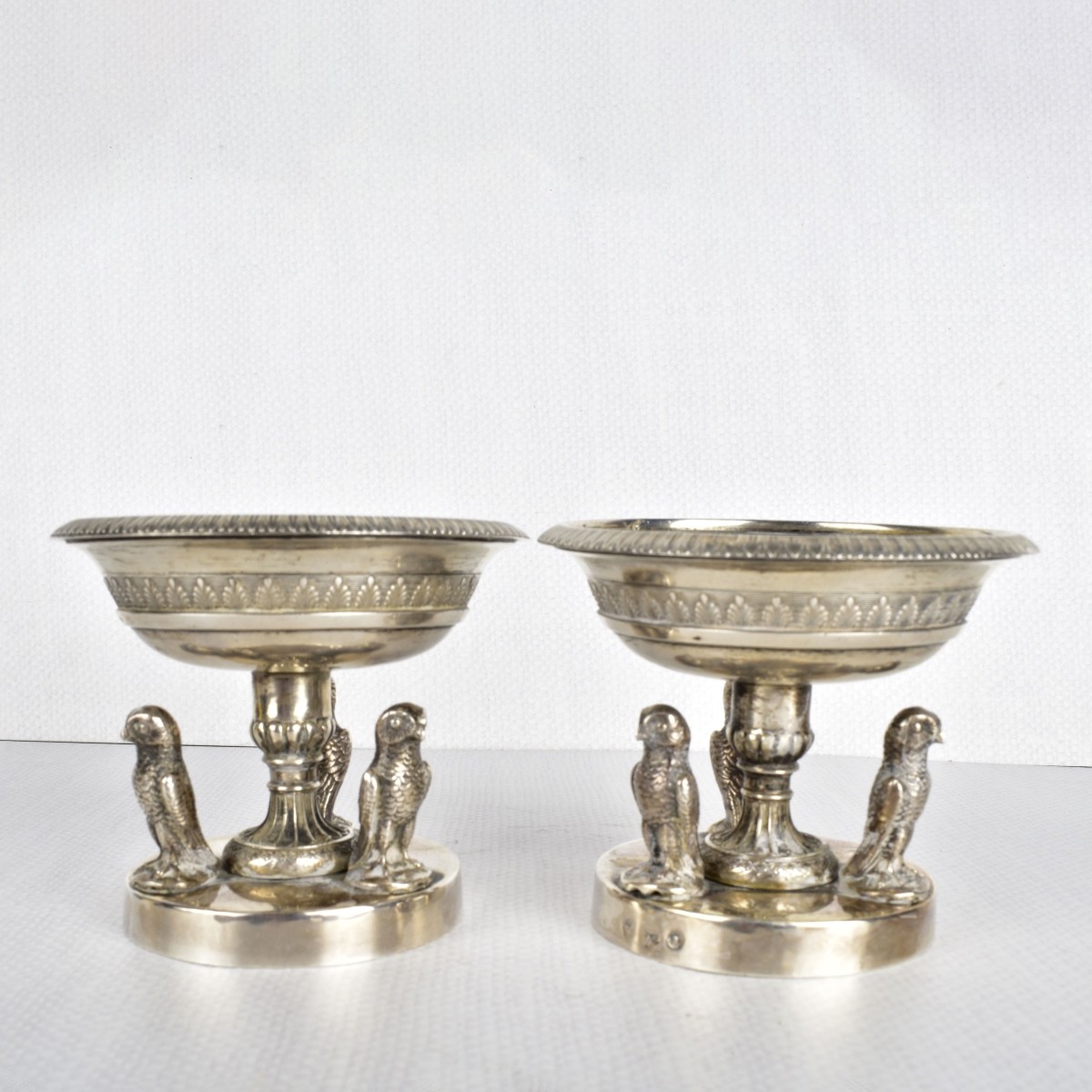 Italian 0.800 Silver Miniature Compotes