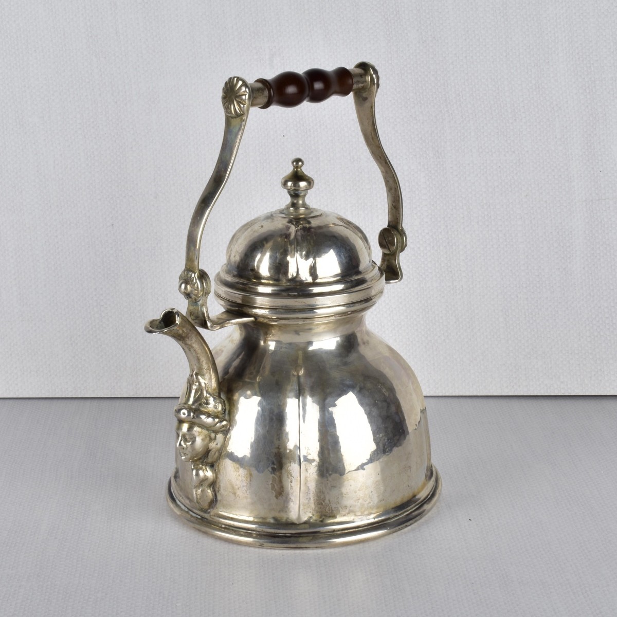 Continental 0.800 Silver Tea Pot