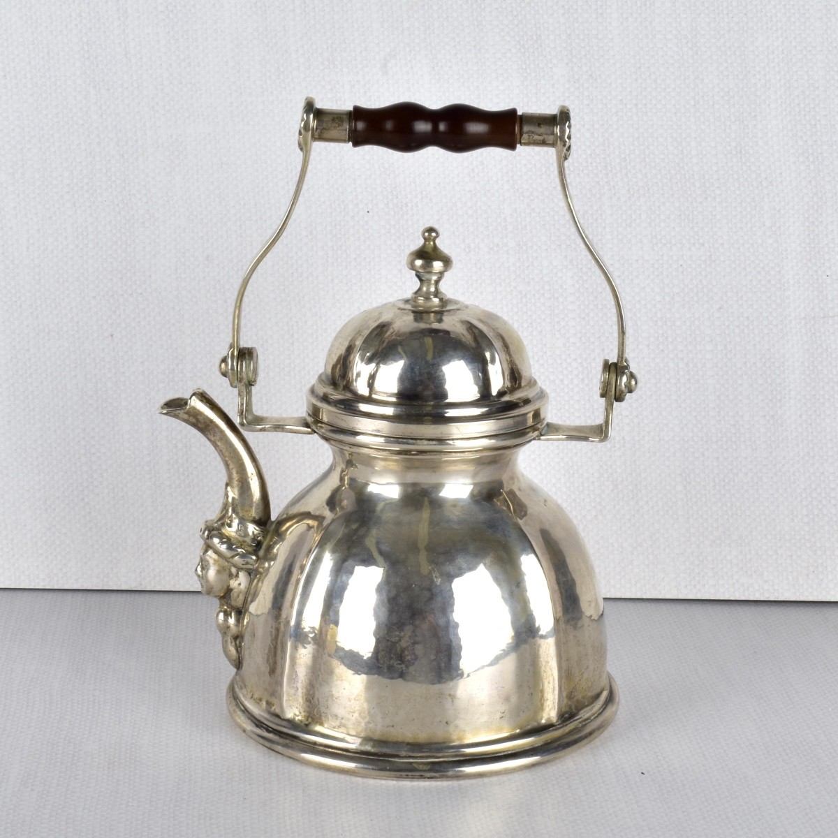 Continental 0.800 Silver Tea Pot