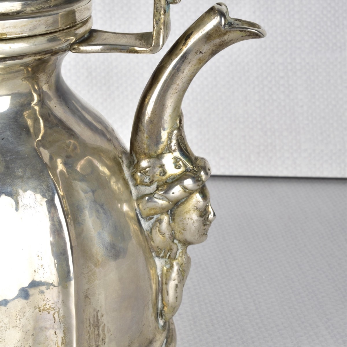 Continental 0.800 Silver Tea Pot