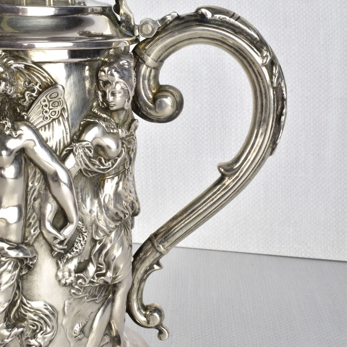 German 900 Silver Tankard