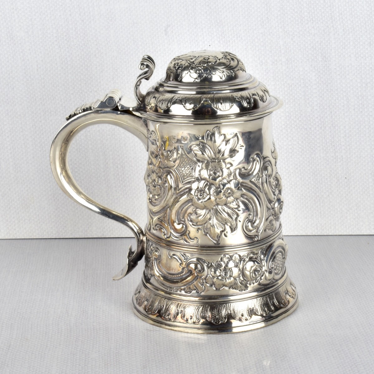 French Sterling Silver Tankard