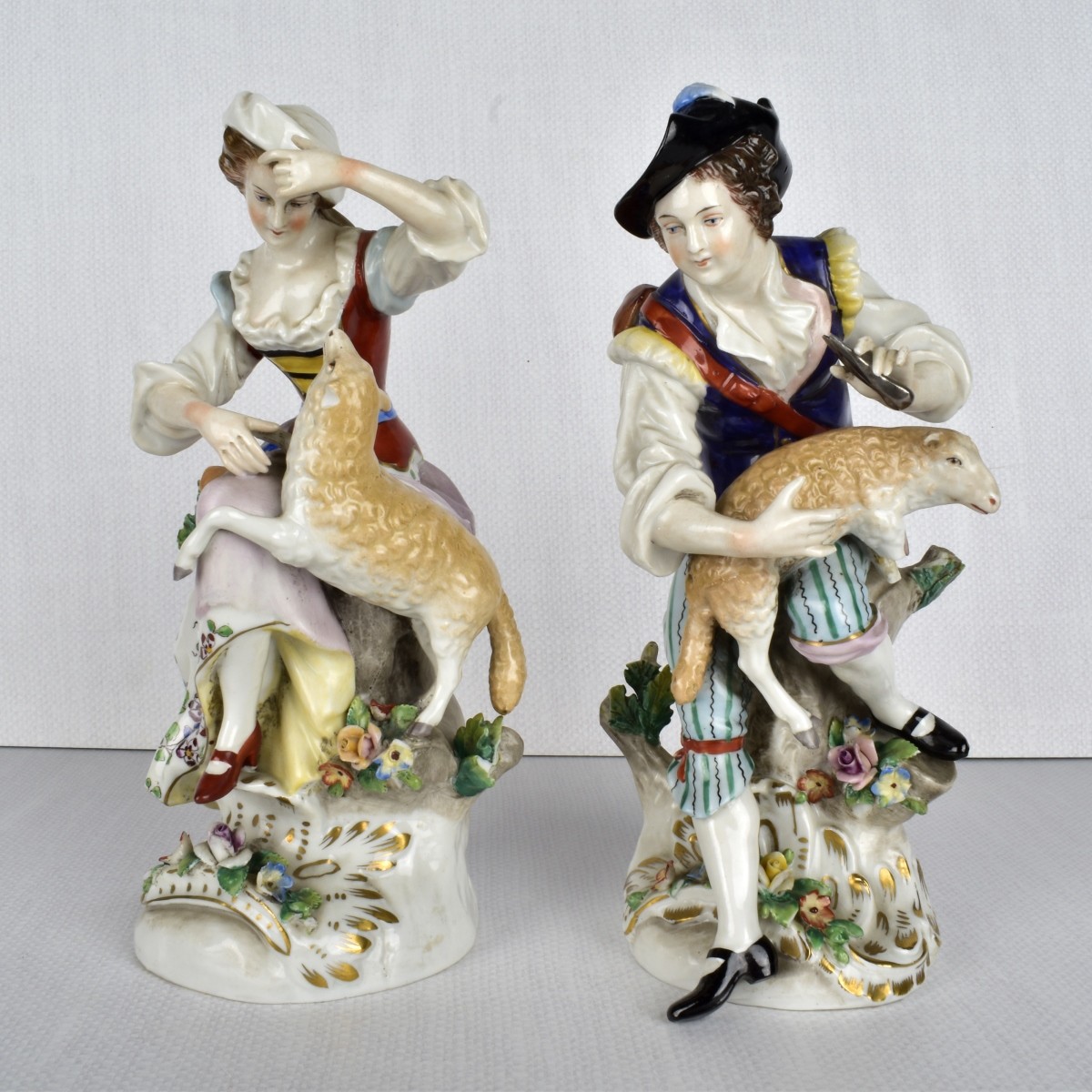 Italian Capodimonte Figurines