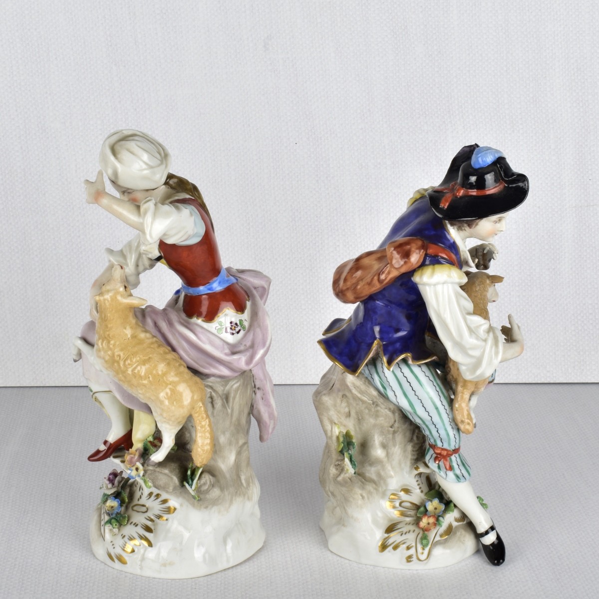 Italian Capodimonte Figurines