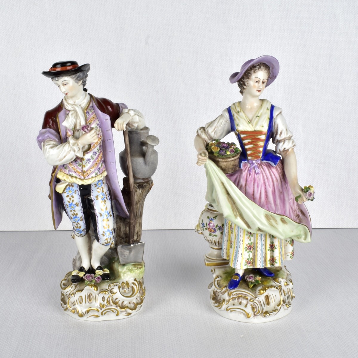 Italian Capodimonte Figurines