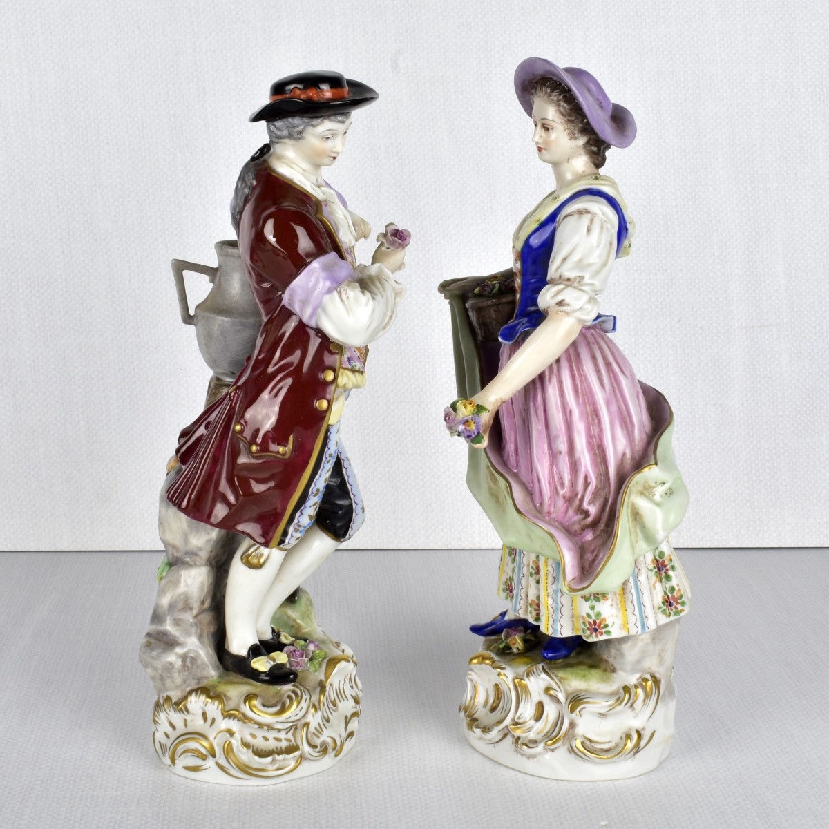 Italian Capodimonte Figurines