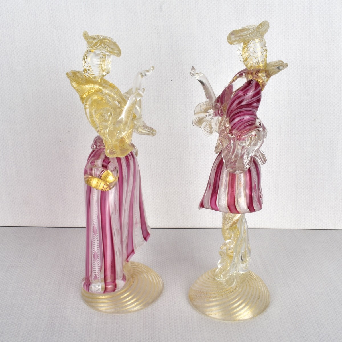 Italian Venetian Murano Glass Couple