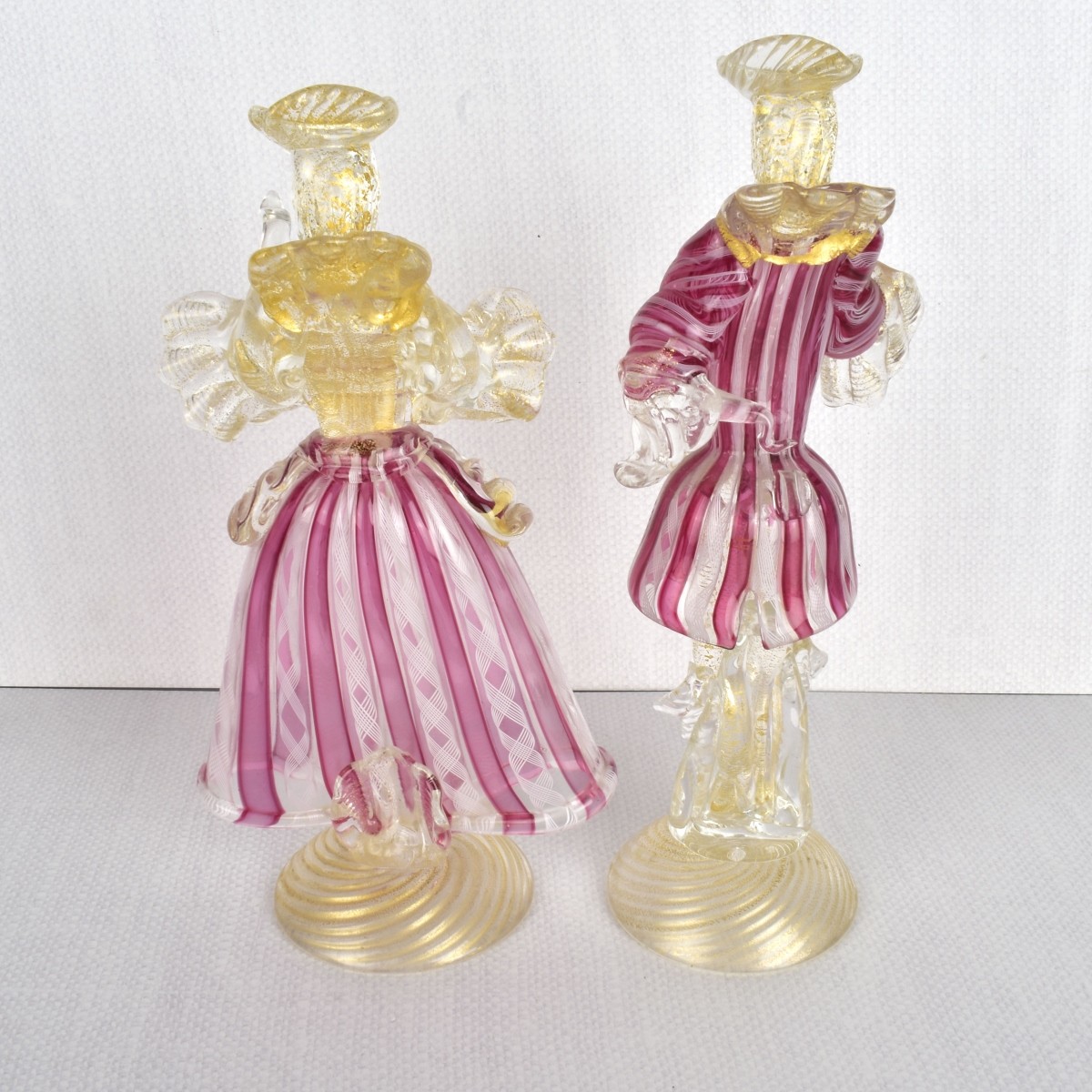 Italian Venetian Murano Glass Couple