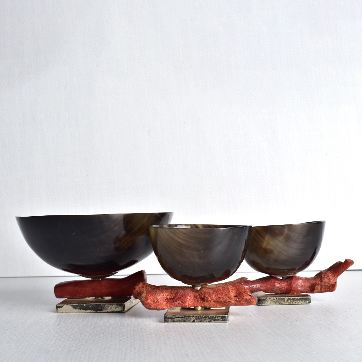 Horn and Coral Bowls