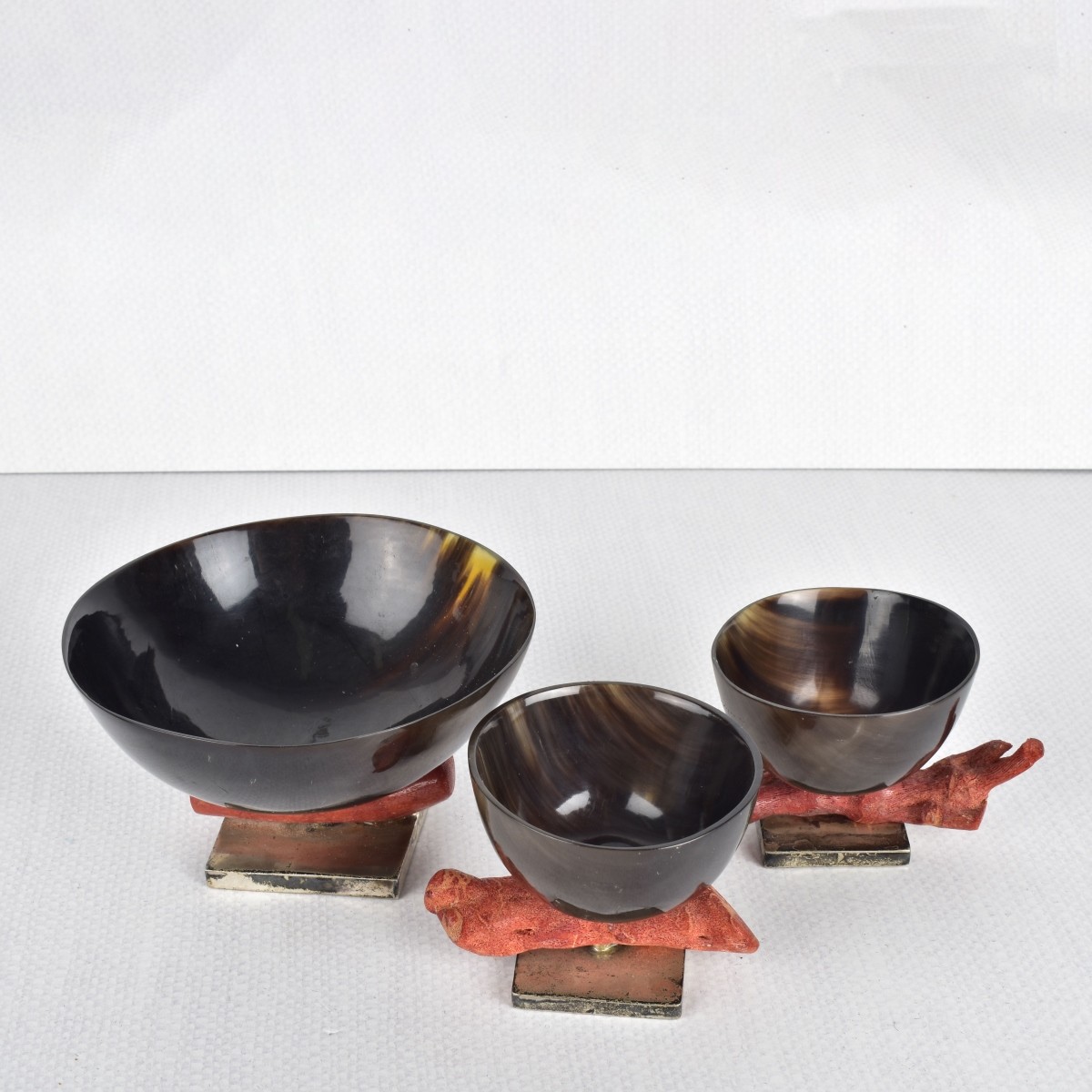 Horn and Coral Bowls