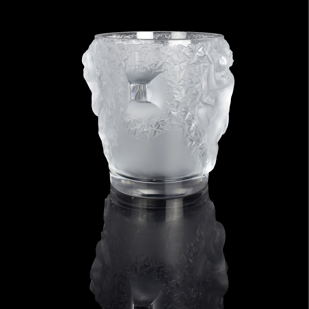 Lalique Ganymede Frosted Ice Bucket