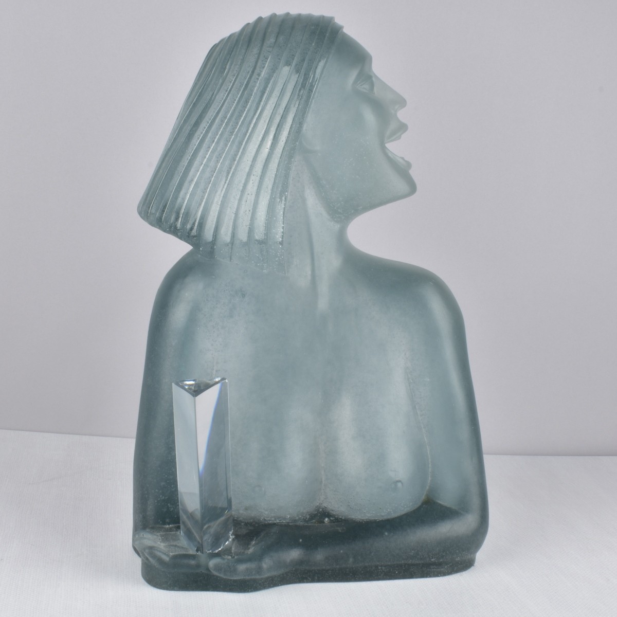 Daum France Pate De Verre Sculpture