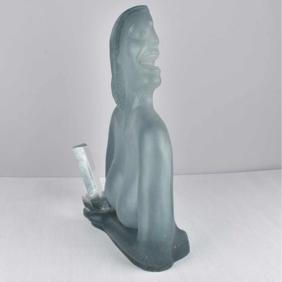 Daum France Pate De Verre Sculpture