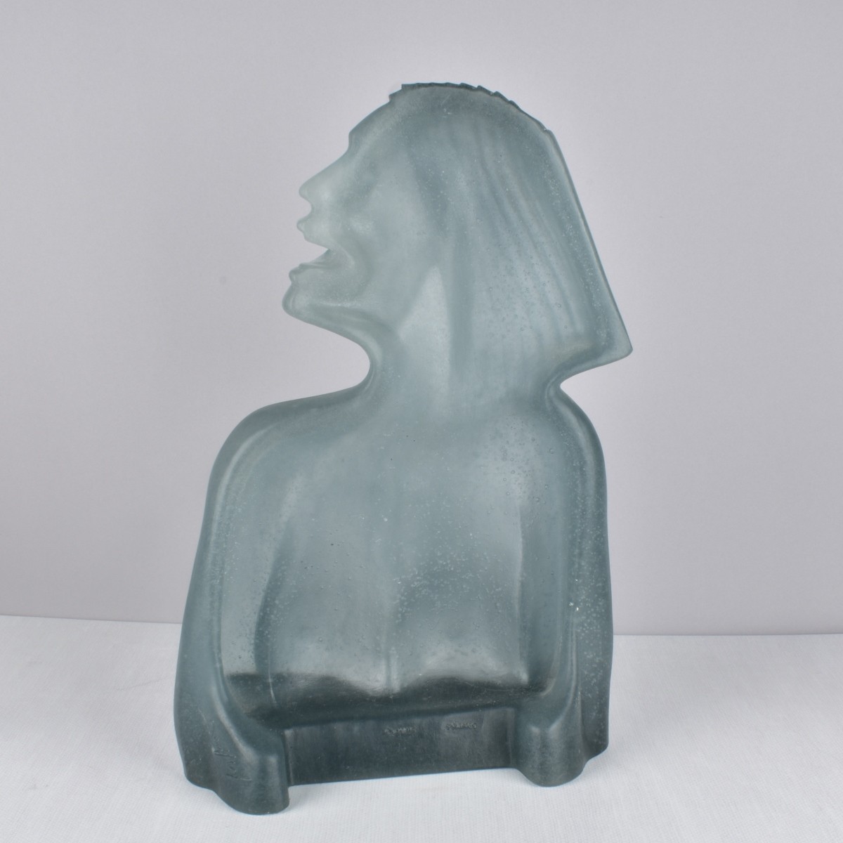 Daum France Pate De Verre Sculpture