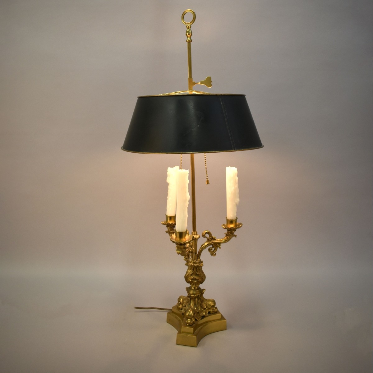 French Empire Style Bouillotte Lamp