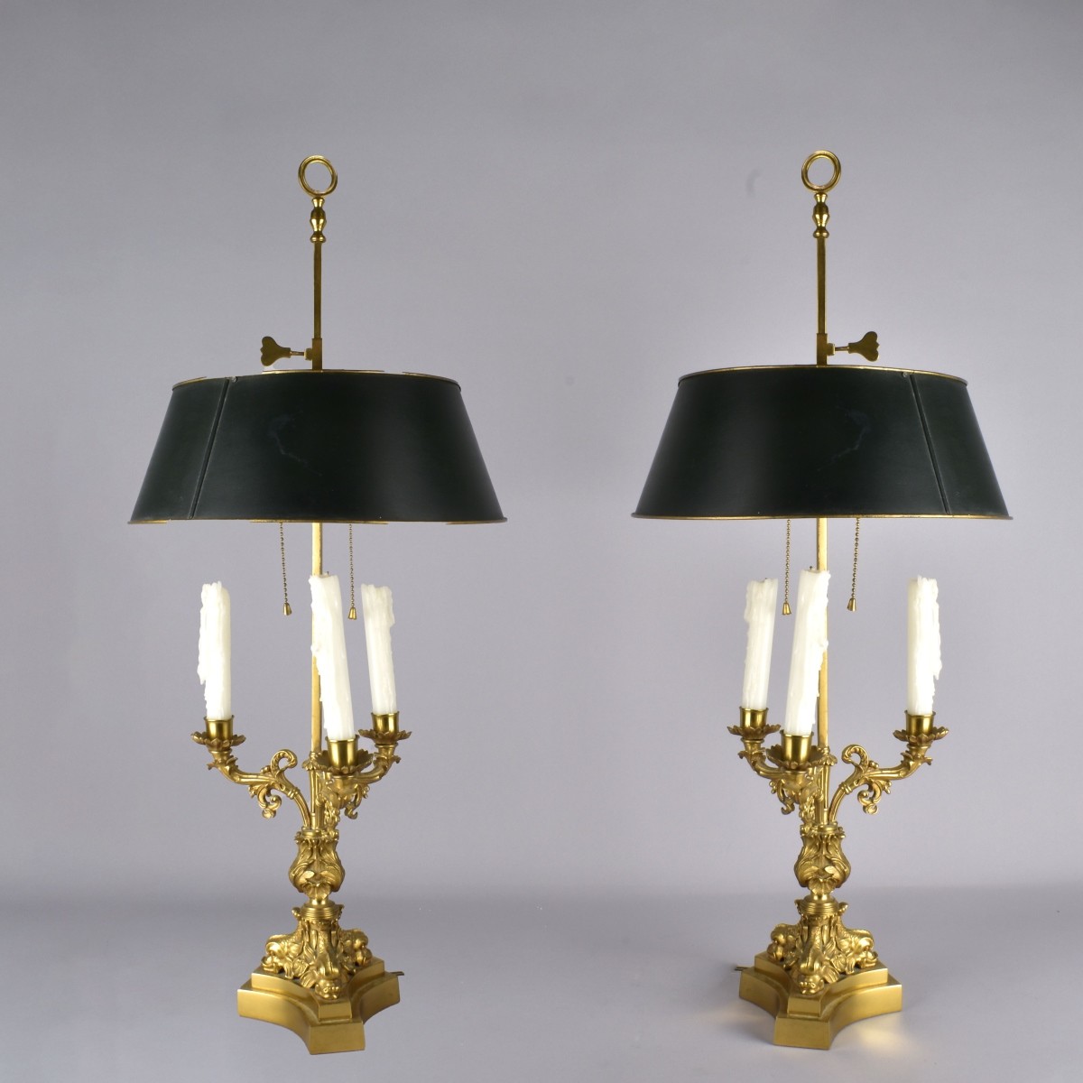 French Empire Style Bouillotte Lamp