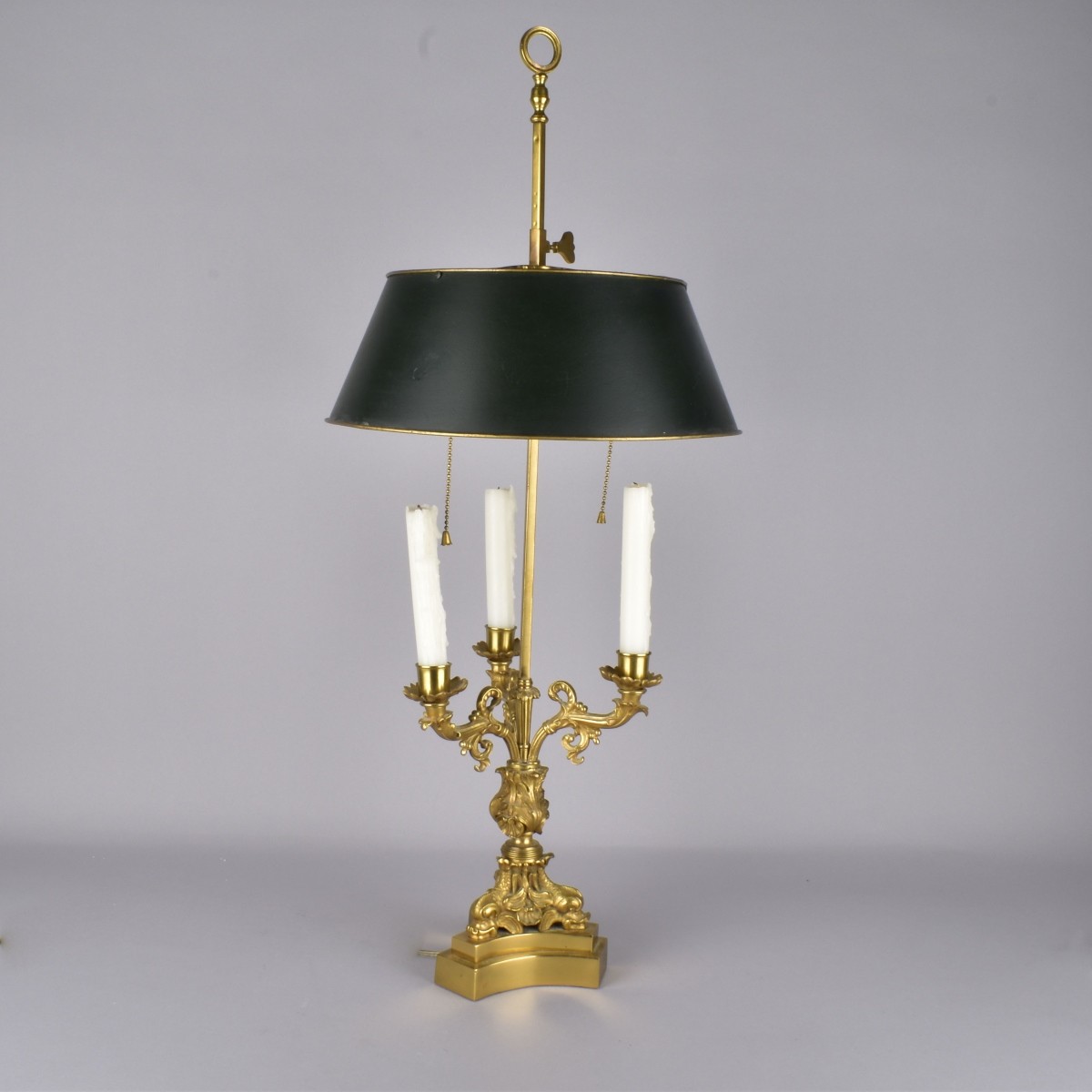 French Empire Style Bouillotte Lamp