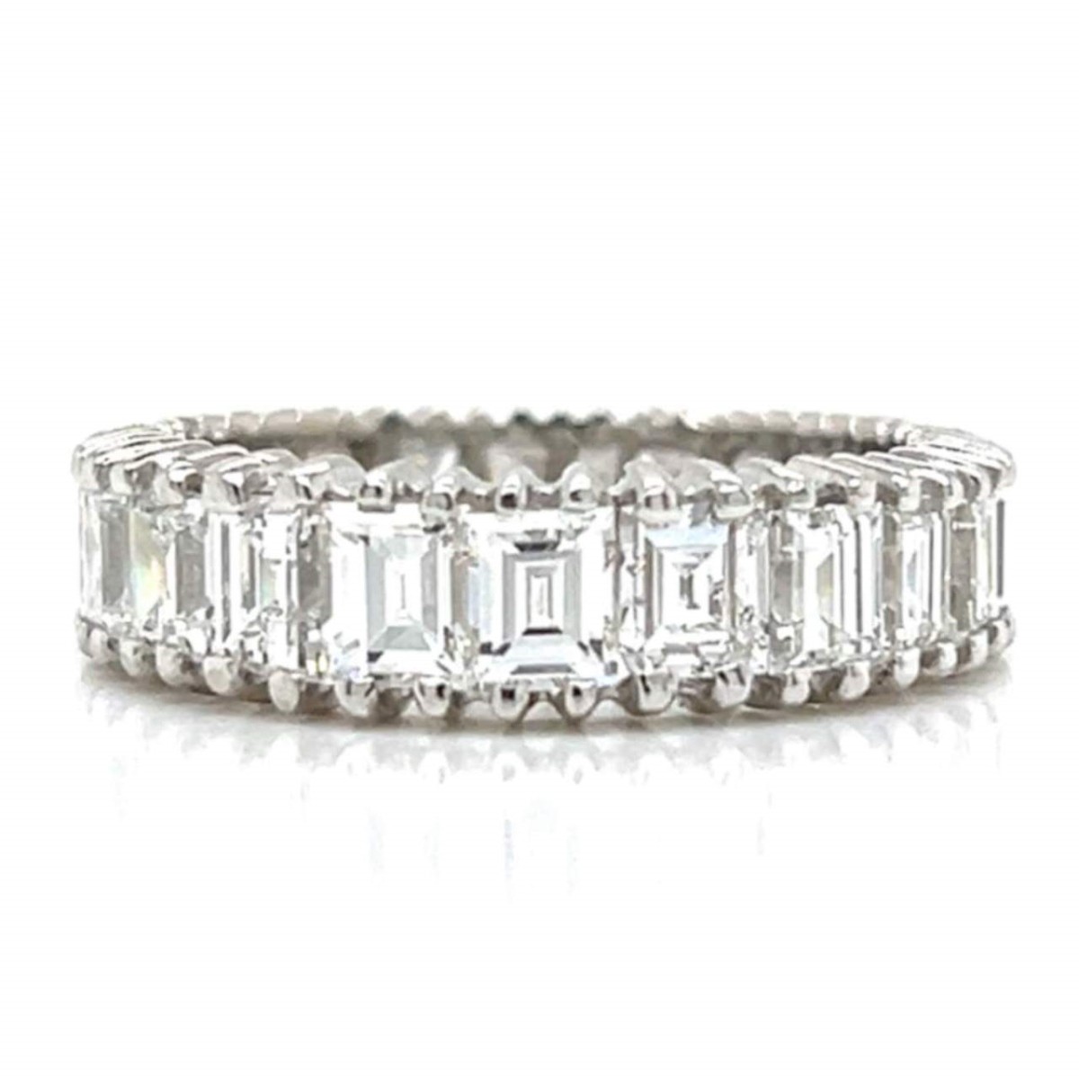 Diamond and Platinum Eternity Band