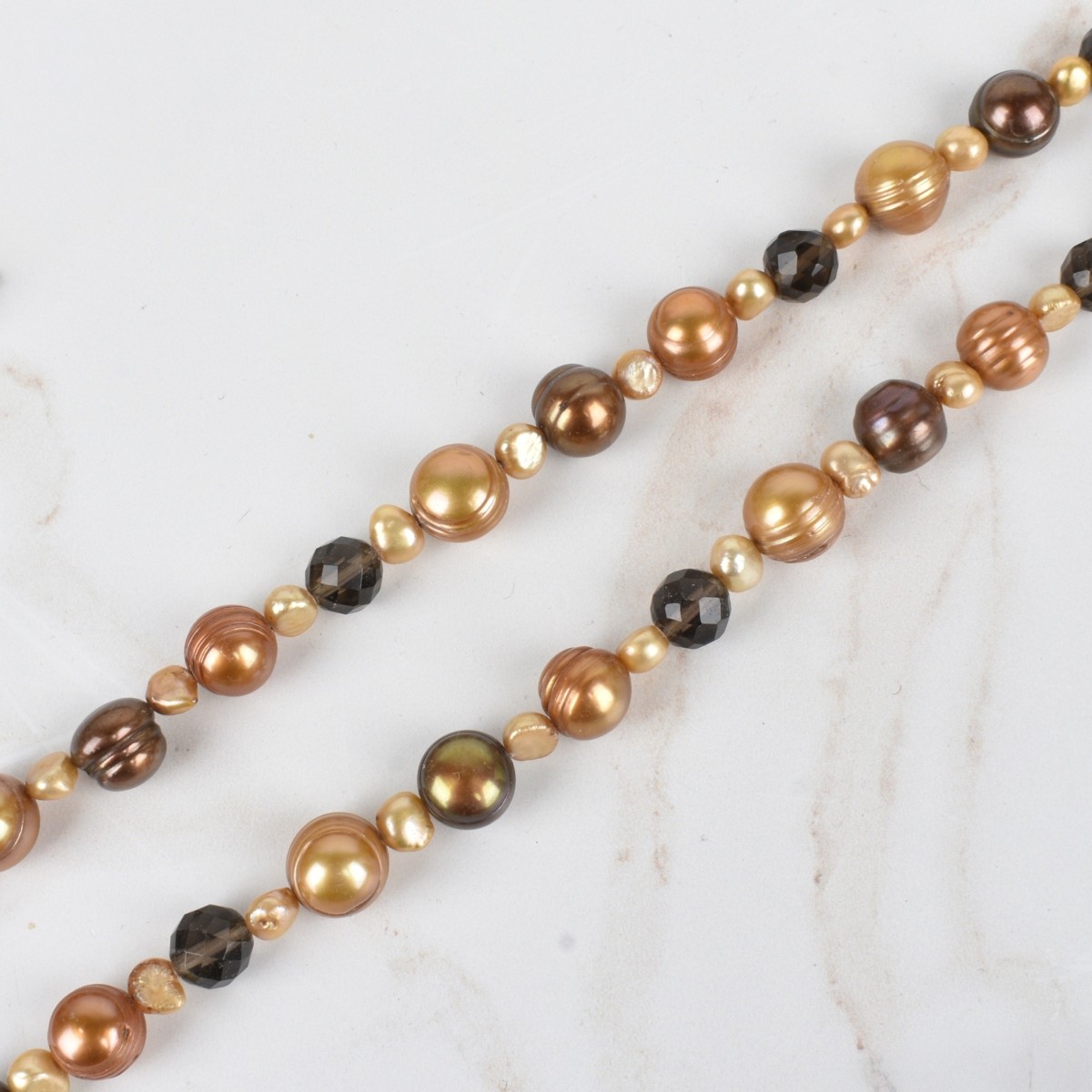 Pearl and Crystal Necklace