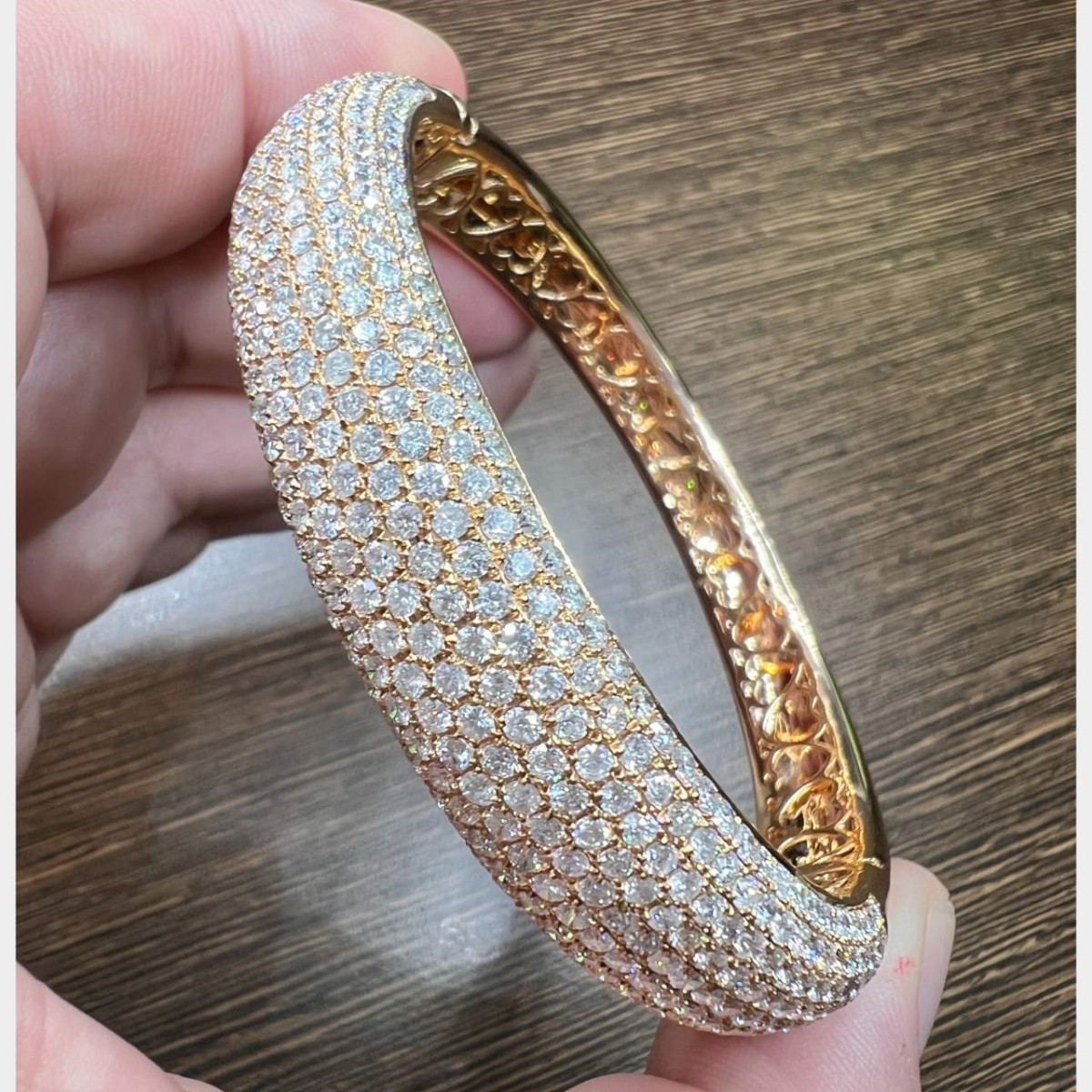 Diamond and 18K Bracelet