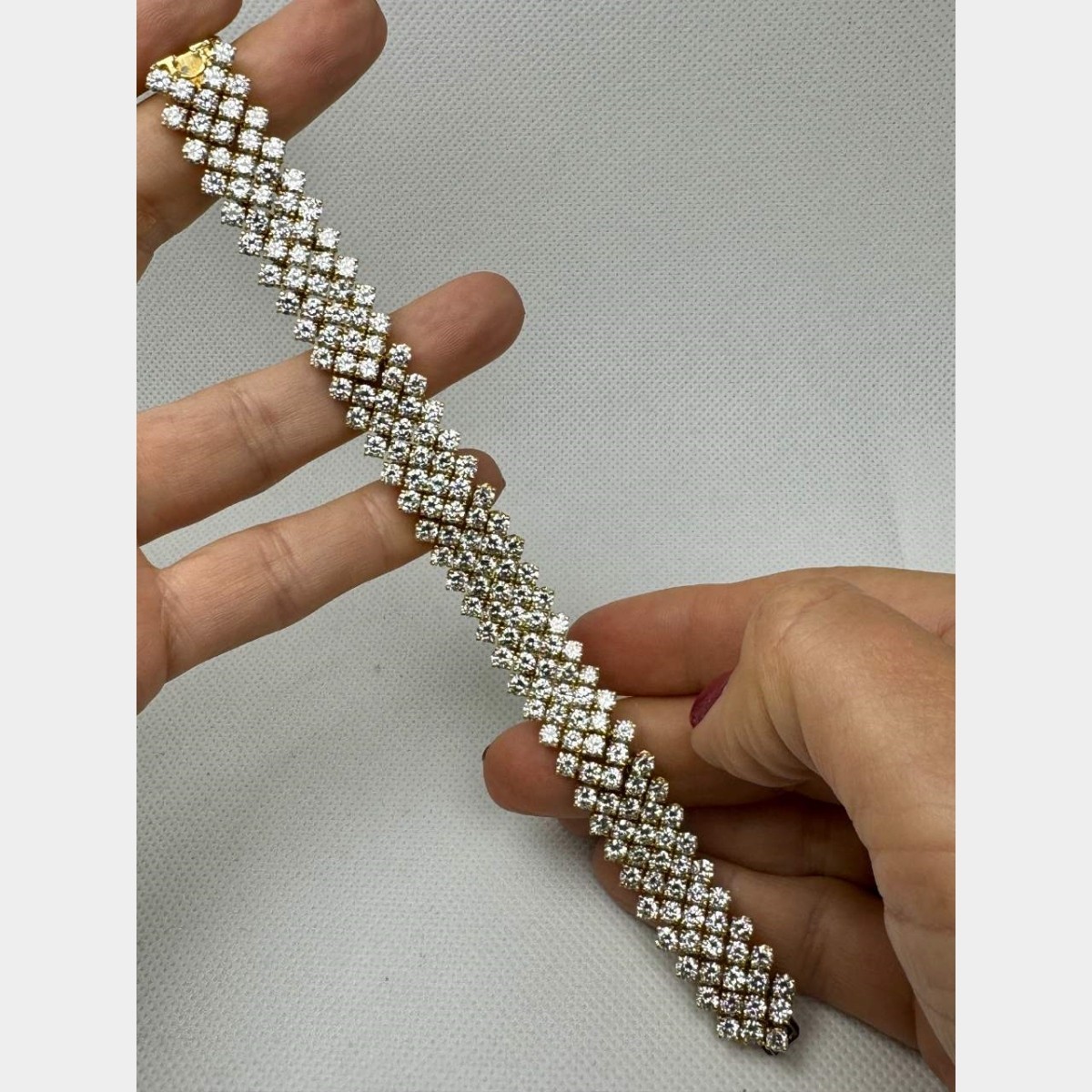 Diamond and 18K Bracelet