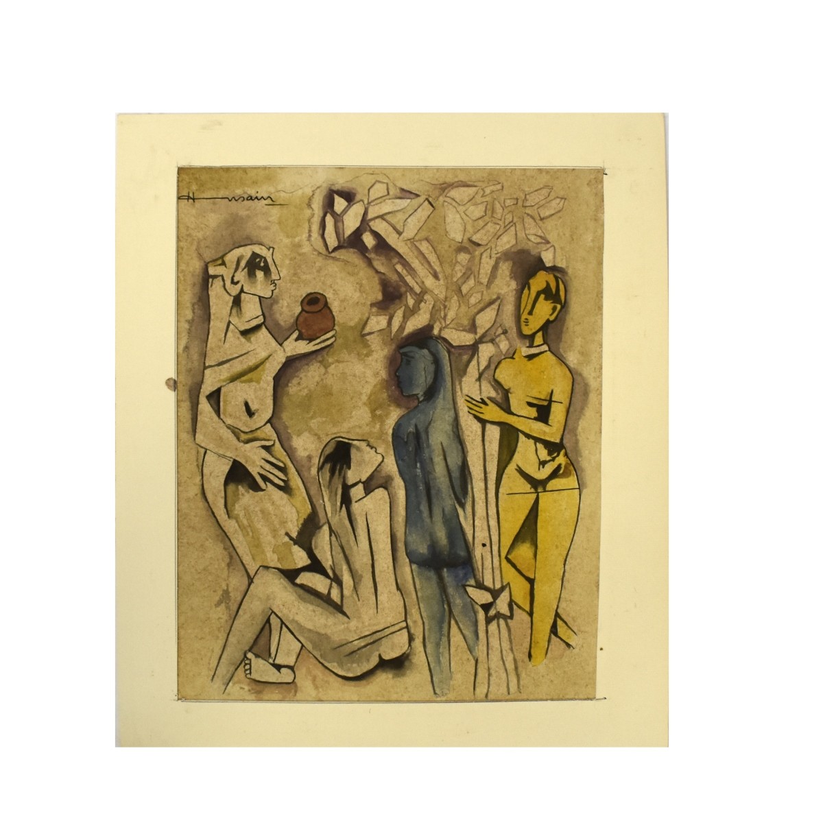 Attrib. to Maqbool Fida Husain, Indian (1911-2011)