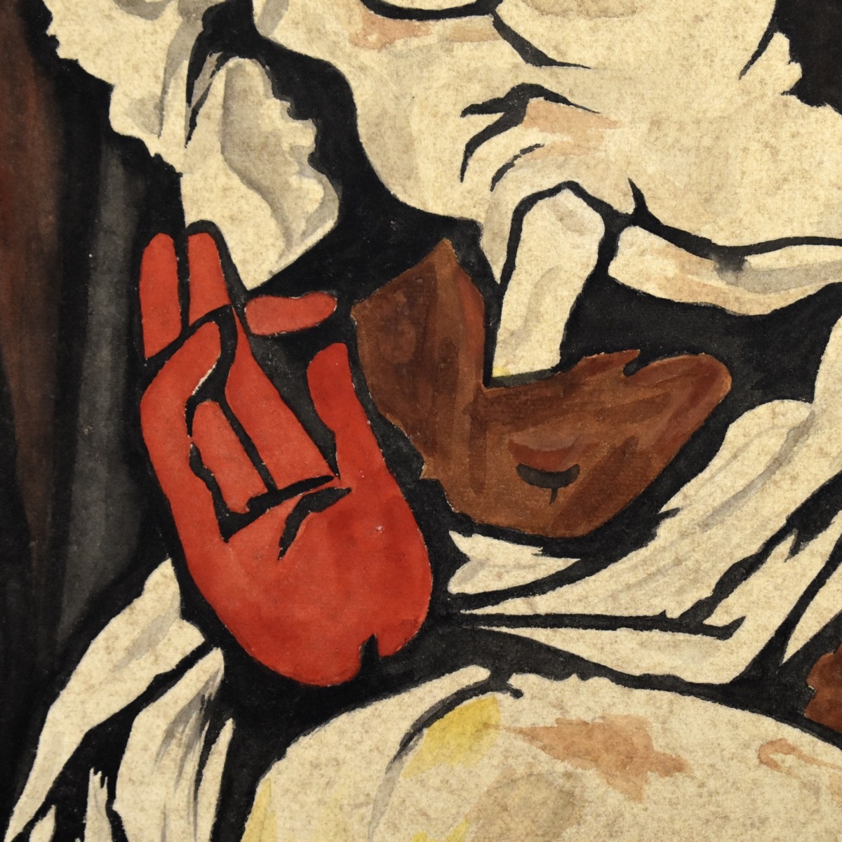 Attrib. to Maqbool Fida Husain, Indian (1911-2011)