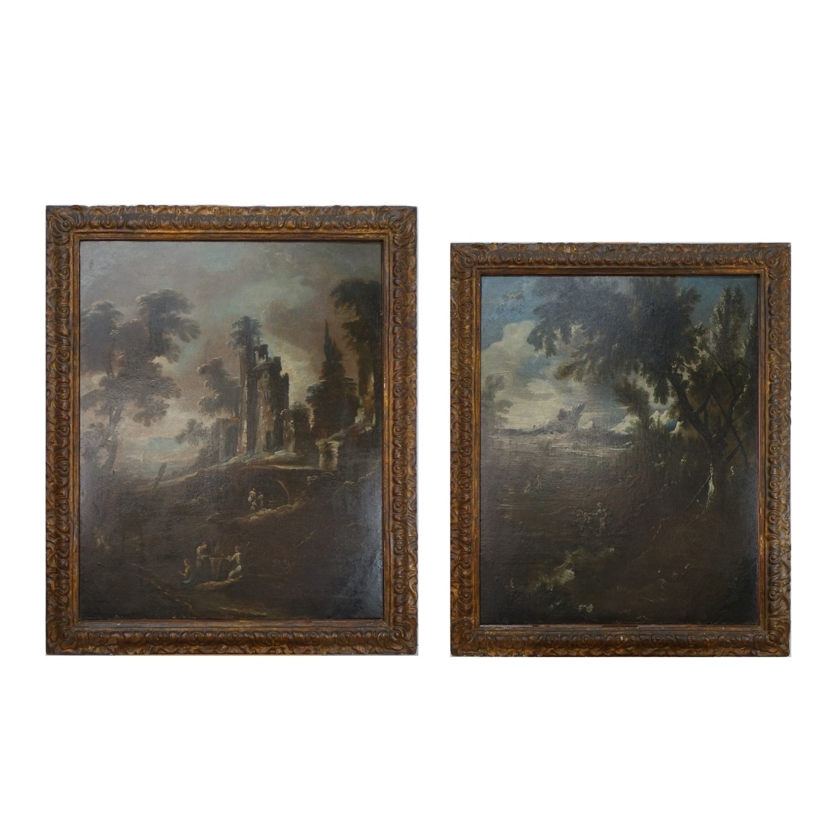 Two Mnnr. of: Alessandro Magnasco (1667 - 1749)