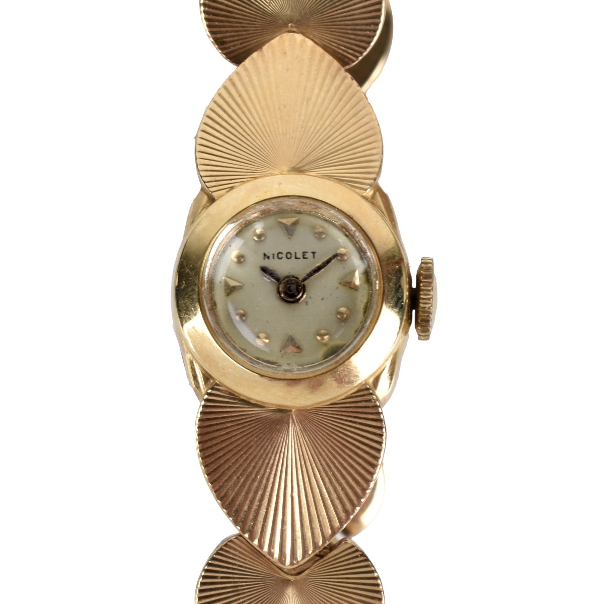 Nicolet 14K Watch