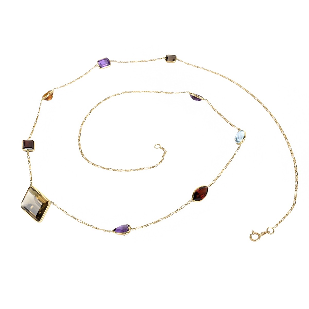 Gemstone and 14K