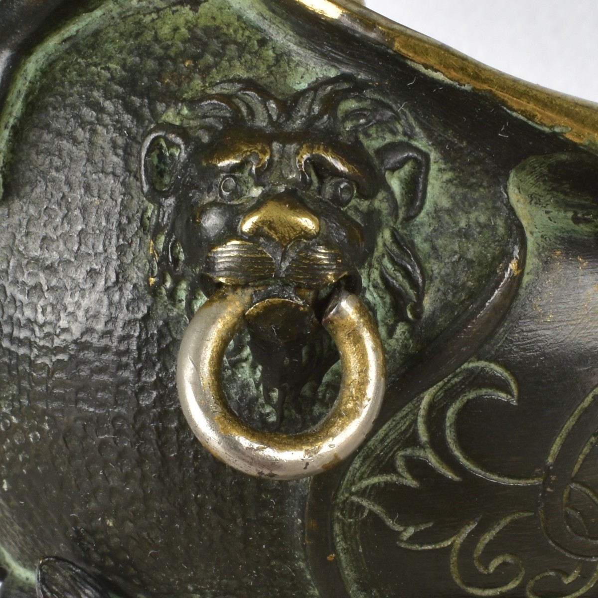 Pair French Gilt Bronze Table Vessels