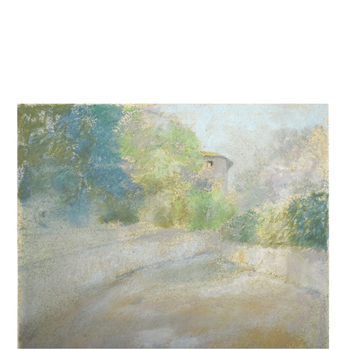 Pastel Painting of a Landscape