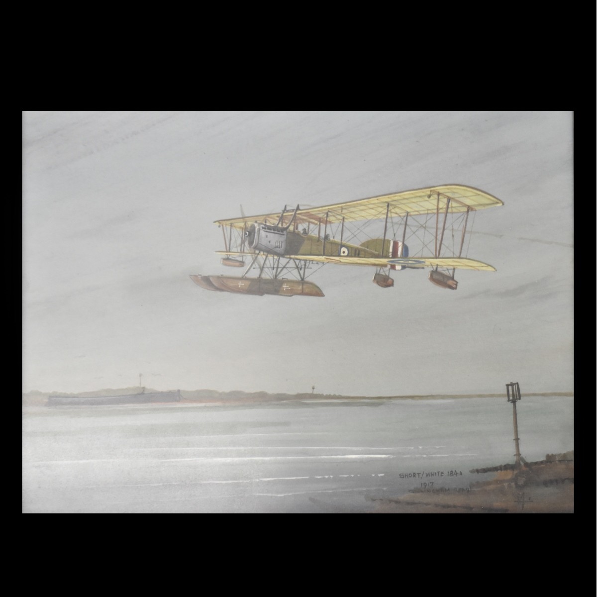 Dawn Patrol Seaplanes Watercolors